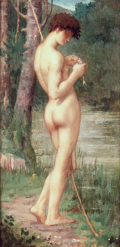The Little Fisherman by Pierre Puvis de Chavannes
